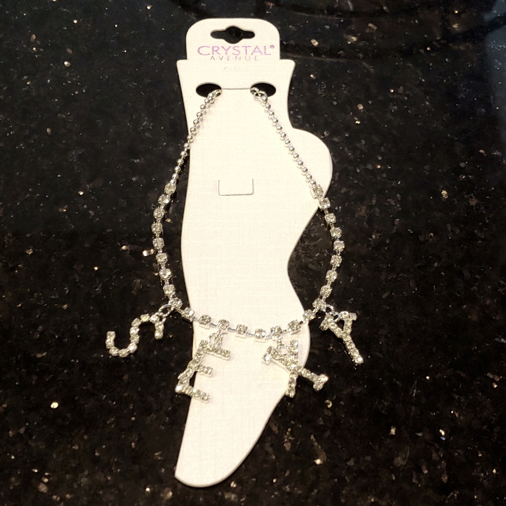 SEXY ankle bracelet.